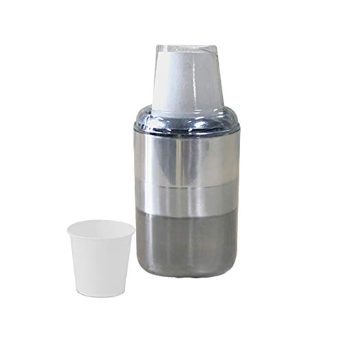 Distributeur de gobelets en papier pour rinçage de salle de bain nu steel DC06-VC