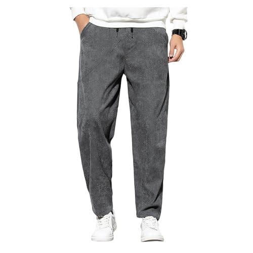 Pantalon velours côtelé homme coupe ample fini les vêtements serrés