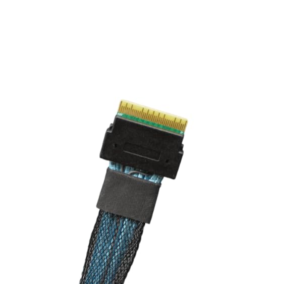 Areca SlimSAS 8i to Dual OCuLink 4i, SFF-8654 8i to 2*SFF-8611 4i - 0.75M