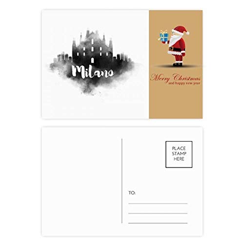 Cartes postales Milano Italie de Noël à peindre pour offrir à vos proches