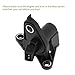 HOPESPANNER No.1F2267082 Crankshaft Position Sensor for Ford Explorer 1997-2010 4.0L Sturdy Black Engine Crank CKP Sensor Metal Plastic 1 Pc