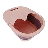 Bassin pliable pour les pieds – matériau fiable, résistant et indéformable, facile à utiliser et adapté à tous. seau portable pour bain de pieds