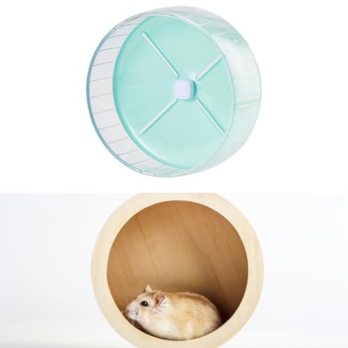 Roue d'exercice hamster silencieuse kowaku en cage de gerbille - 5