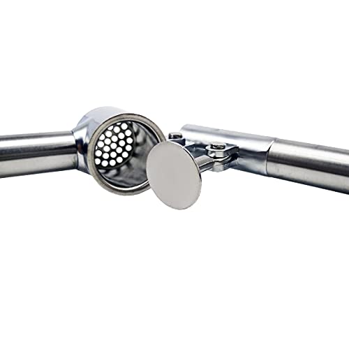 Kit 2 Espremedores de Alho em Inox com Tambor Removível