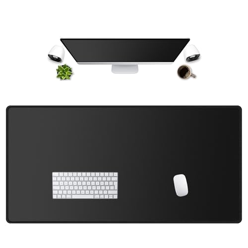 Image of LL-COEUR XXL Black Mouse Pad Gaming Keyboard Mat Laptop Office Desk Mat (1200 x 600 x 3 mm)