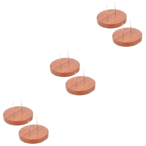 Gatuida 3sets Small Doll Stand Doll Holder Portable Display Rack Felt Display Base Stable Support 2pcs*3