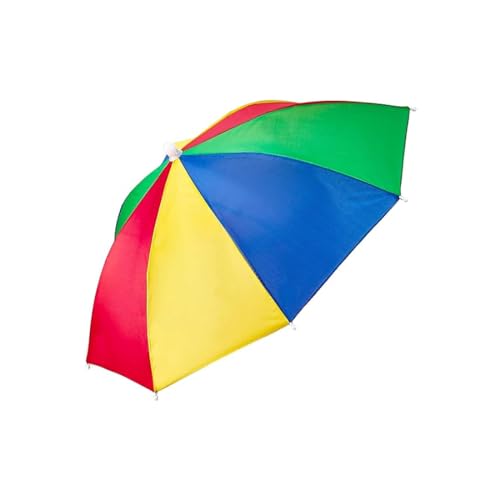 SULIUDAJI 1 peça chapéu de guarda-chuva, chapéu dobrável para guarda-chuva, chapéu de guarda-chuva impermeável, chapéu de guarda-sol de pesca, chapéu de guarda-chuva de cabeça, guarda-chuva de pesca