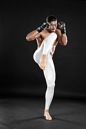 DRSKIN 5, 4, 3 or 1 Pack Men’s Compression Pants Tights Leggings Sports Baselayer Running Athletic Workout Active