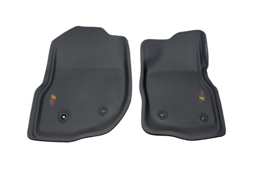 Lund 408501 Catch-All Xtreme Lot de 2 Tapis de Sol Avant Noir pour Véhicule