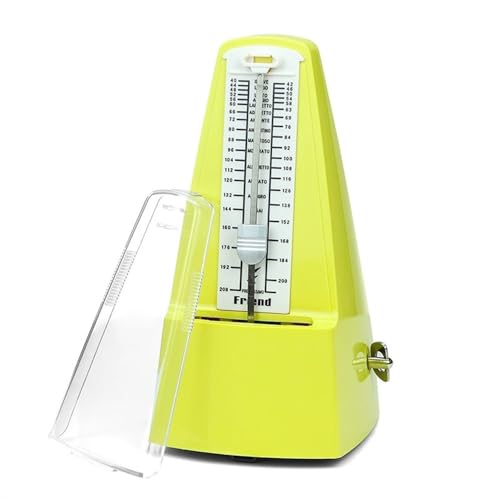 機械式メトロノーム ピアノ、ギター、バイオリン、古筝、機械式メトロノーム(Yellow)