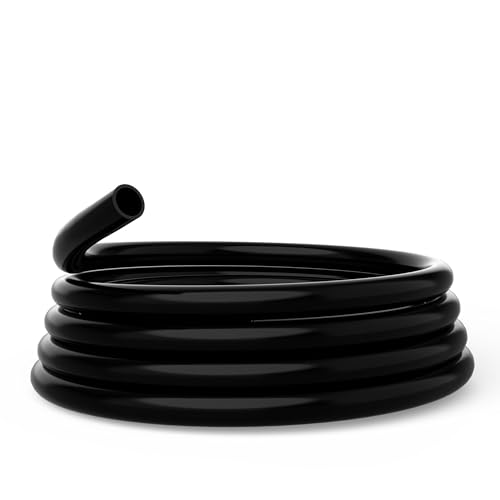 Image of Alpine Corporation 1-1 /4 Inch Inside Diameter and 50 Feet Long PVC Tubing for Ponds, Fountains and Waterfalls Circulations, Black
