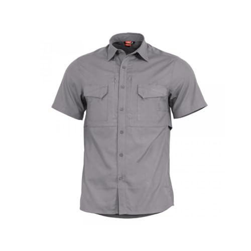 Chemise tactique Wolf Grey Pentagon Plato manches courtes outdoor été
