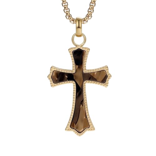 Shell Cross Necklace - image 2