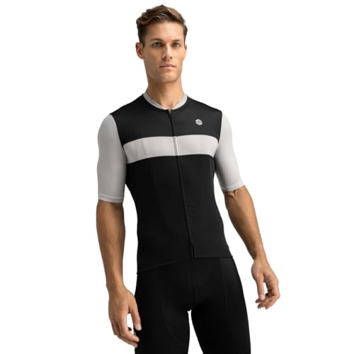 SIROKO Maillot de Manga Corta Ultraligero Ciclismo M3 Rostock Neg...