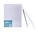 Produktbild Exerz Malkarton 6er Set/ 40x30cm Leinwand-Panele 0.3cm dick/Kunstleinwandtafel / 280GSM/ Vorgespannt 100% Baumwolle/Weiß/dreifach grundiert/Ohne Säure/mittelkörnig/Acrylgießen, Ölfarben