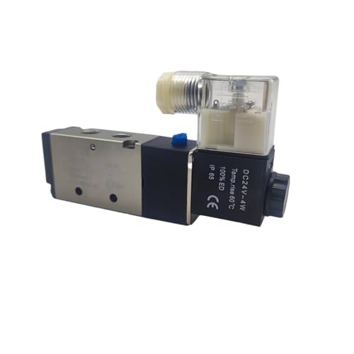Electrovanne 5 voies 2 positions avec bobine 12V à commutation rapide