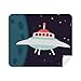 Universe and Alien UFO Cleaning Cloth Screen Cleaner 2pcs Suede Fabric