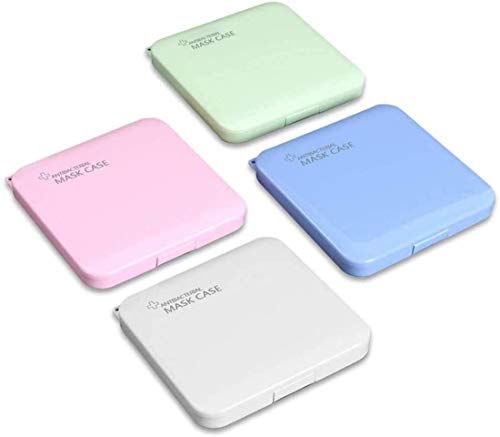 MAGIC SELECT 4 Estuche para Mascarillas Multicolor Mate/Caja para mascarillas de Almacenamiento...