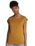 Volumen de suministro: Camiseta oversized larga de mangas cortas, corte moderno y relajado, de mujer, mangas remangadas, distintos colores y tallas, de Urban Classics.