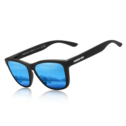 KINGSEVEN Classic Polarized Sunglasses for Women Men Driving Fishing Sun Glasses UV ProtectionLC759-A1