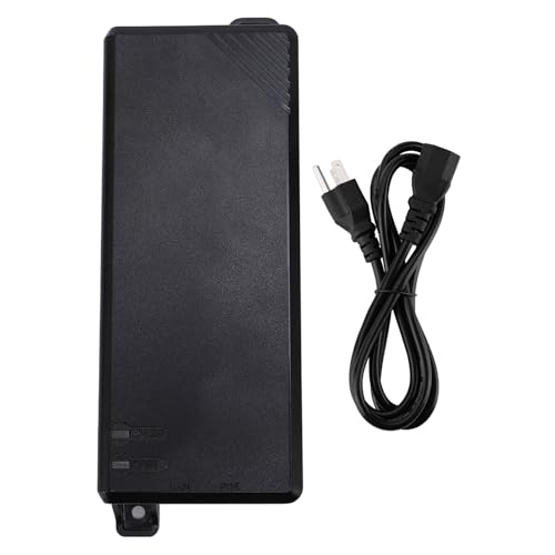 Inyector PoE 150W, Inyector PoE 2.5G, Adaptador de alimentación 2500Mbps con cable AC de 1.2m, diseño seguro, luz indicadora conveniente para Gen3 miniatura 1