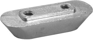 Tecnoseal Anodi - Kompatibel mit Honda Fb Platte aus Aluminium - Anode aus Aluminium Nautica für Boot Segelboot Motor