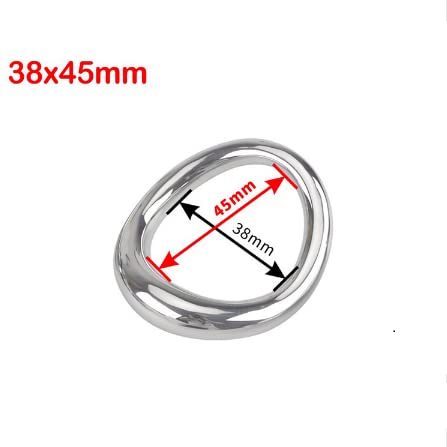 Anilla de Acero Inoxidable para Ejercicio 48x54 mm miniatura 4