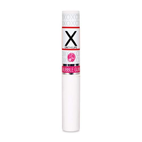 Sensuva X On The Lips Buzzing Lip Balm with Pheromones Electric Cherry 0.75 Oz (Bubble Gum, 1 Pack)