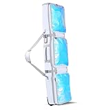 HJMAX Roller-Snowboard-Tasche Mit Rollen,Gepolsterte wasserdichte Roller-Snowboard-Tasche,Einstellbare Länge,Langlebige Skitasche Für Flugreisen, Grün