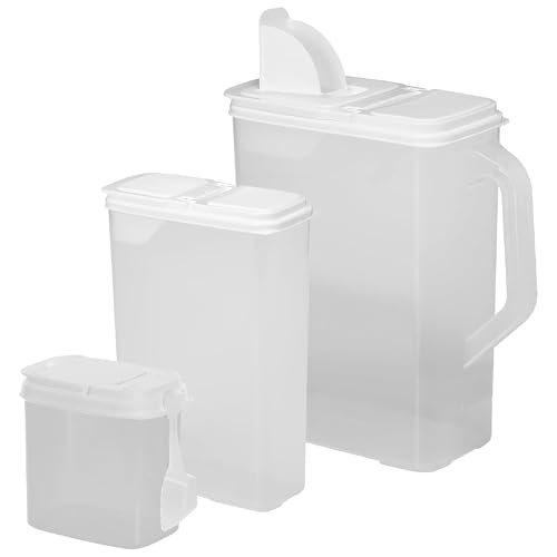Buddeez Cereal Buddy Food Dispenser Set, 8 QT, 3 pcs