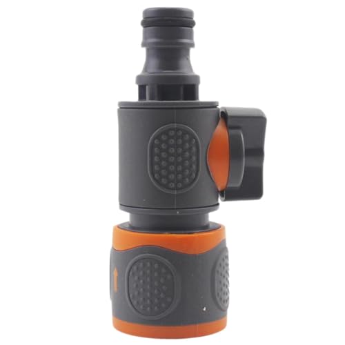 Garden Hose Connector - Hosepipe Connectors | Hose Connector with Control Valve | Garden Hose Fittings Quick Release In-Lines Valve | Garden Hose Shut Off Valve | Water Hose Connectors for Garden