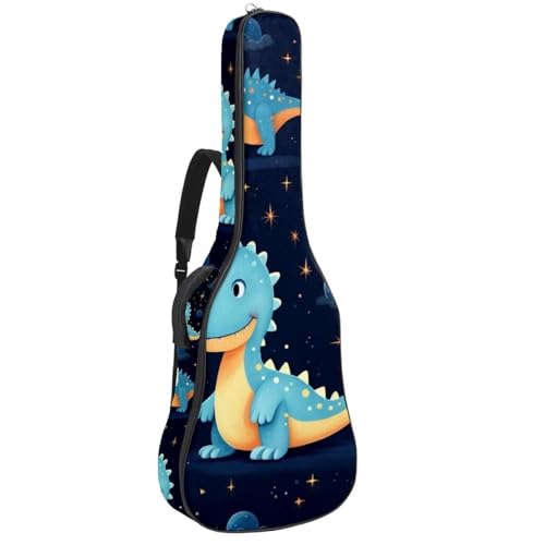 Étui pour guitare acoustique étanche et rembourré à poches multiples