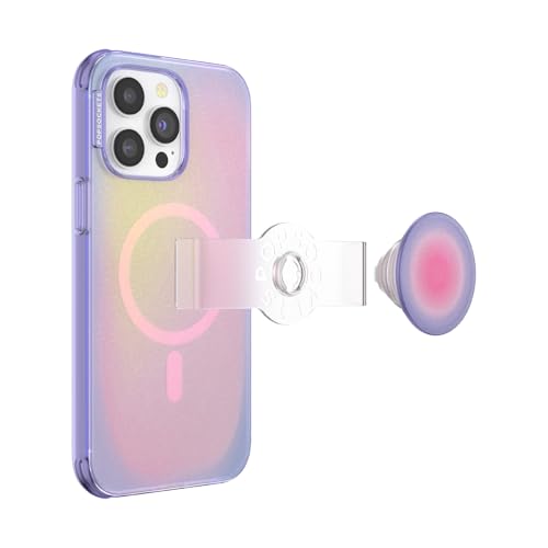 Image of PopSockets iPhone 14 Pro Max Phone Case w /MagSafe- Aura