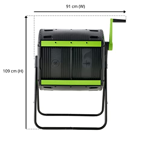 Maze 180lt Geared Tumbler - Image 6