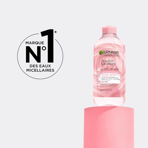 Eau Micellaire Eau De Tout En 1 Peaux Ternes Garnier Le Flacon De 400ml - vue 7