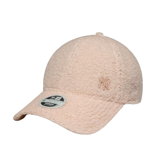 New Era 9Forty Damen Sherpa Cap - Borg NY Yankees rosa
