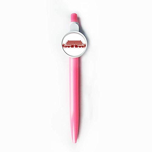 Stylo à bille rétractable bleu Tiananmen Chairman Mao de la marque DIYthinker