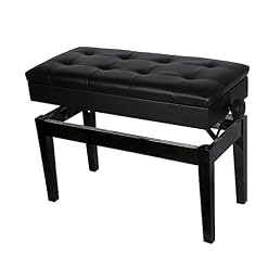 KOIAMVZW Tabouret de Piano en Simili Cuir Duet Banc de Piano Robuste Tabouret Double en Cuir Confortable rempli d’éponge Haute résilience, Hauteur réglable et Pratique - Les Beatles, Paul McCartney, John Lennon, RIngo Starr, George Harrison KOIAMVZW Tabouret de Piano en Simili Cuir Duet Banc de Piano Robuste Tabouret Double en Cuir Confortable rempli d'éponge Haute résilience, Hauteur réglable et Pratique – Image 3