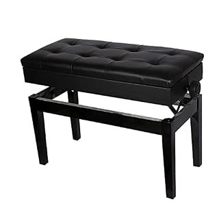 KOIAMVZW Tabouret de Piano en Simili Cuir Duet Banc de Piano Robuste Tabouret Double en Cuir Confortable rempli d’éponge Haute résilience, Hauteur réglable et Pratique - Les Beatles, Paul McCartney, John Lennon, RIngo Starr, George Harrison KOIAMVZW Tabouret de Piano en Simili Cuir Duet Banc de Piano Robuste Tabouret Double en Cuir Confortable rempli d'éponge Haute résilience, Hauteur réglable et Pratique – Image 3