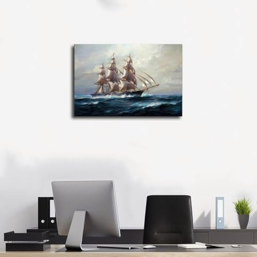 Impression sur toile de maître The Stag Hound édition Frank Vining Smith