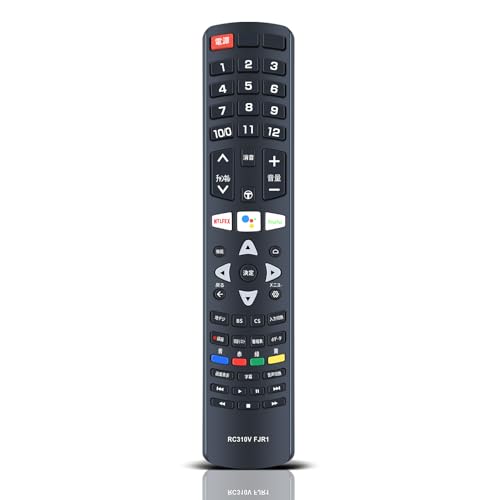 TCL4Kテレビ　43P8B リモコン・スタンド付き 楽天市場】TCL テレビ リモコン RC843JJB1 RC843JJB2 電池付き