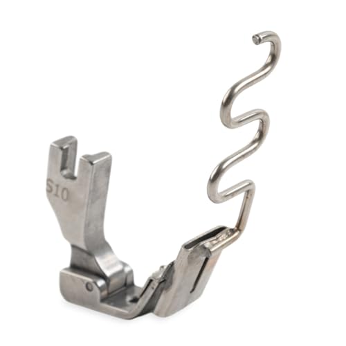 Cnonee1 3/8" 10MM Pie para Coser de Cinta Elástica Plata miniatura 5