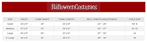 Kid's Valhalla Viking Costume For Girls, For Halloween Or Renaissance Dress Up Party Small #TOP2