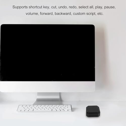 Klawiatura Programowalny Klawisz Enter Klawiatura Przewodowa USB Pojedynczy Klawisz Komputer Funkcja Kopiowania i Wklejania Domyślnie z Materiałem ABS