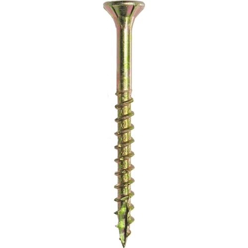 Image of Grip-Rite 2GCS5#8 x 2 Star Drive Gold Construction Wood Screw, 5lb Box