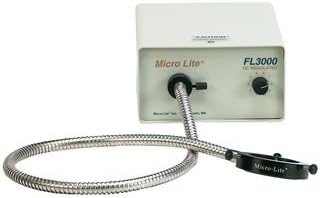 O.C. White FL3000-A Micro-Lite Fiberoptic, 150W Annular Light and Adapter with IR Filter and High Output 150W EKE Bulb (FL400), Standard 0.565" Bore Nosepiece