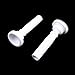 2Pcs Food Grade Plastic Trumpet Mouthpiece for Beginner Musical Trumpet Mouthpiece Replacements Shaped Trumpet