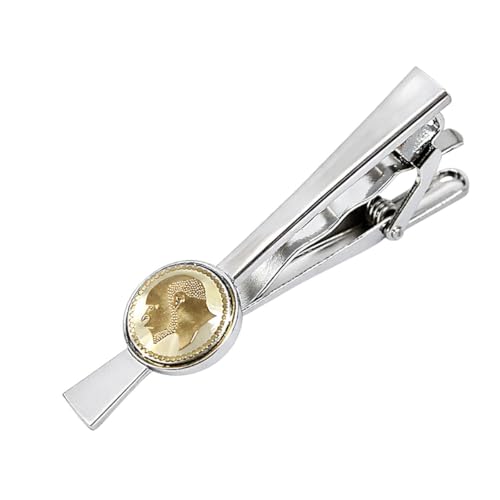 Image of TIE STUDIO Men's Metal tie pin | pack of 1 | Alloy Steel | Superior finishing | Packaging - Black box
