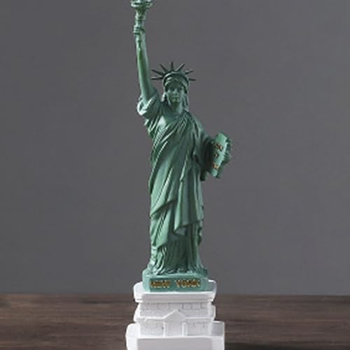 LIOOBO Statue of Liberty Retro Resin Decor Liberty Bell Resin Figurine American Symbol Statue Retro Decor Of Ornamental s s Ornamental - Image 2