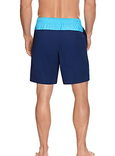 Reebok Men's Swimwear Block It Out 9" Volley Adjustable Waist Swim Short4